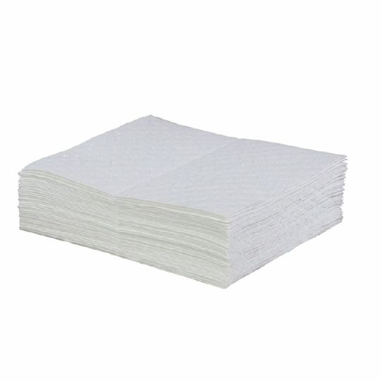 Tampons absorbants pour hydrocarbures, 100/caisse