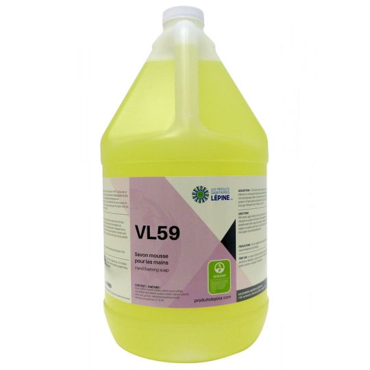 Savon à mains en mousse écologique VL59 4 Litres.