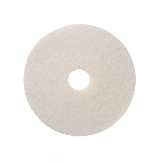 Tampon blanc de fibre naturelle uhv 18"