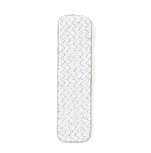Q412, tampon microfibre blanc, 18''