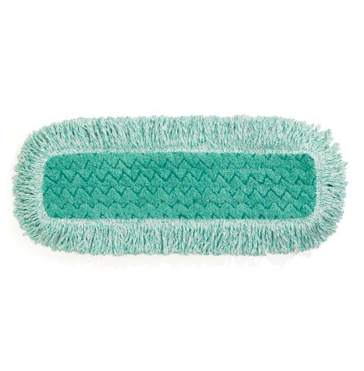 Tampon microfibre vert pour époussetage, 18''