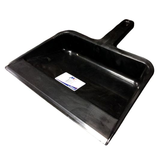 Porte -poussière noir en plastique