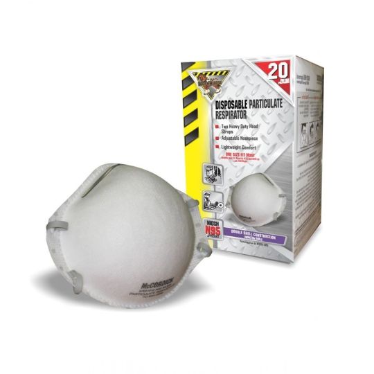 Masque jetable N95 WORKHORSE® - Boîte de 20