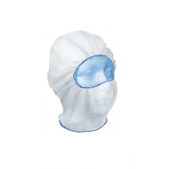 Cagoule Balaclava,  blanche grandeur universelle