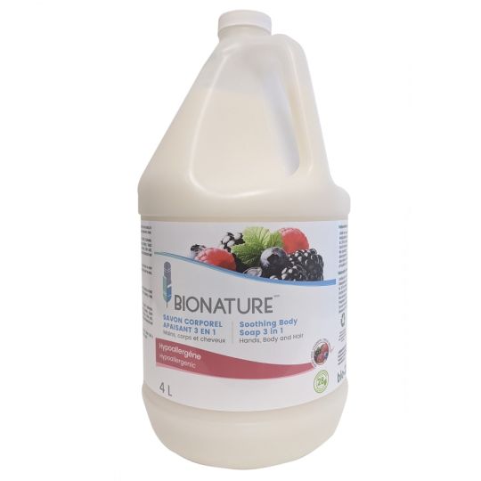 BIO-214. savon lotion blanc perlé, 4 Litres
