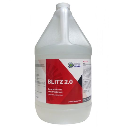 Blitz 2.0, décapant décapant à plancher à haut rendement