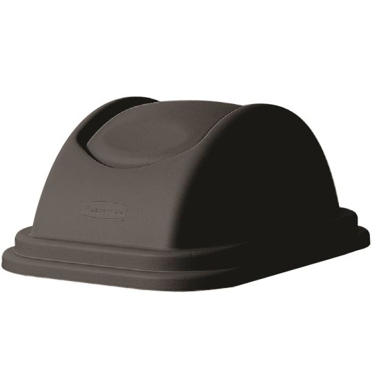 Couvercle basculant noir pour poubelle 2957