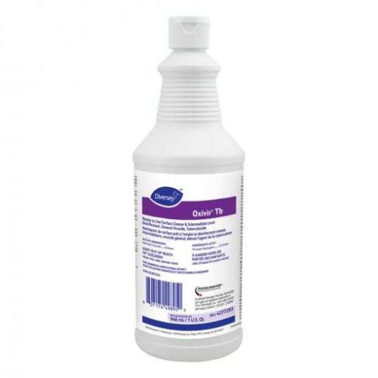 Oxivir® TB, nettoyant désinfectant prêt à l'emploi 946 mL