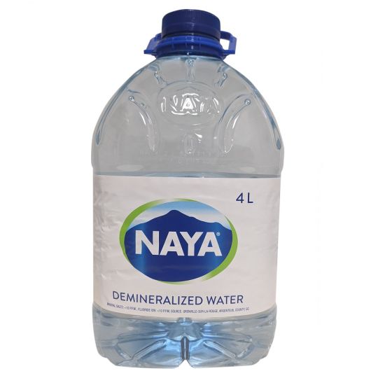 Eau Traitée Déminéralisée pour Batterie - 4 Litres