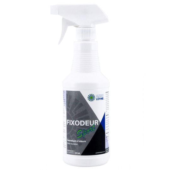 FIXODEUR SPORT, désodorisant puissant pour équipements de sport, 500 mL
