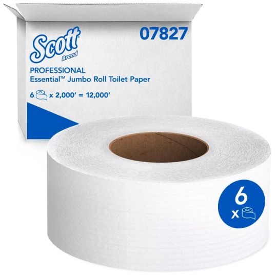 07827, papier hygiénique rouleau géant 2 plis