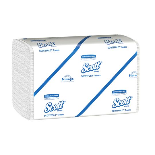 Scott® Pro™ Scottfold™, papier à mains blanc à plis multiples