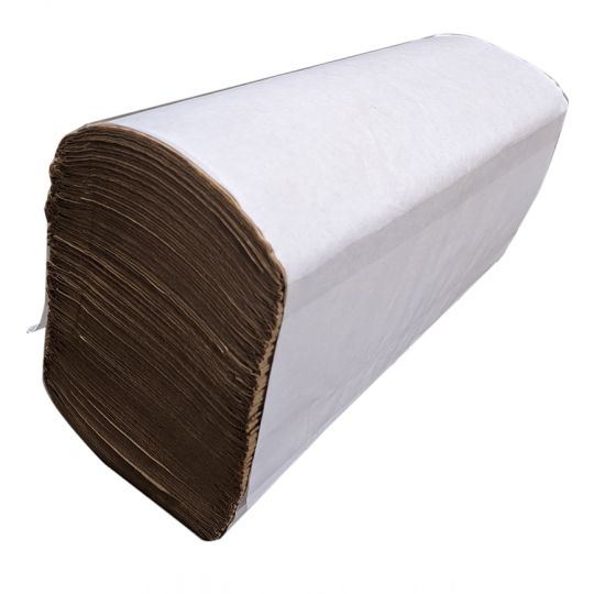 Pur value, papier à mains brun plis multiples