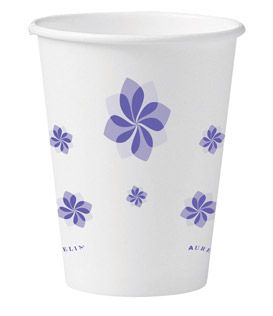 Verres en papier ciré, 5 once, tube de 100