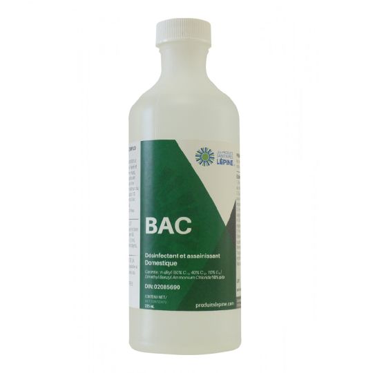 BAC Assainisseur Désinfectant - 225 mL