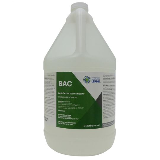 BAC assainisseur désinfectant