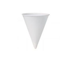 Verres coniques en papier de 4 oz
