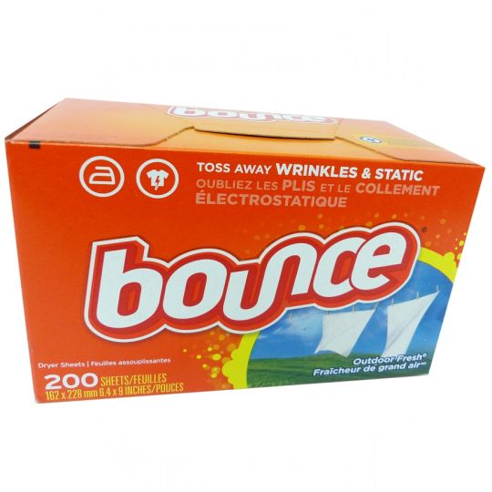 Bounce, feuilles assouplissantes