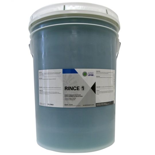 RINCE NO 1, rince concentré pour lave-vaisselle industriel