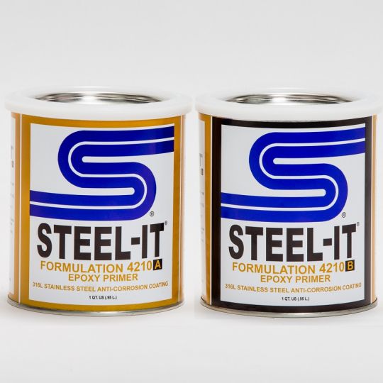 Steel-It Couche de fond à base d'epoxy 1