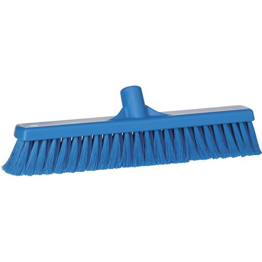31783 Balai brosse bleu fibres souples/fleurées 16