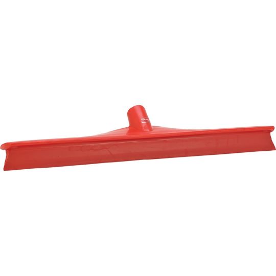 71504 Racloir monobloc rouge à lame simple  19.5'', 495.3 mm