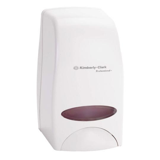 Distributrice manuelle pour cartouche de savon Scott® Essential, blanche