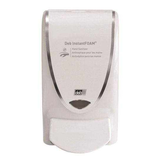 Distributrice blanche pour INSTANTFOAM DEB STOKO