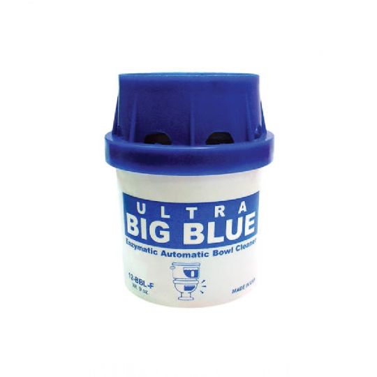 Ultra Big Blue, nettoyant enzymatique automatique pour cuvette