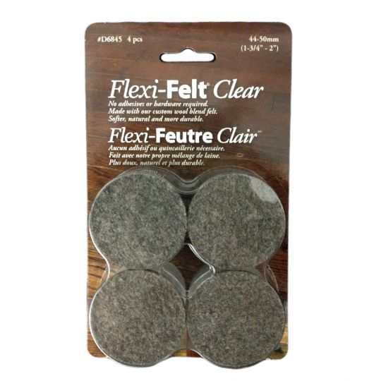 Flexi-Feutre clair avec laine foncée 44-50mm (1-3/4 - 2)