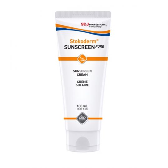 Stokoderm® Sunscreen PURE, crème  solaire FPS 30, tube de 100 mL