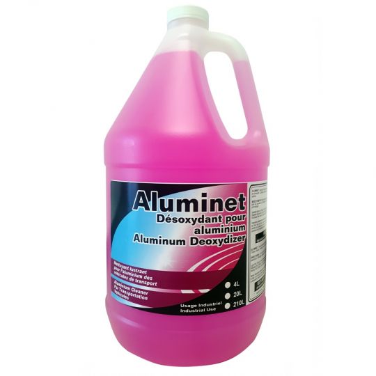 ALUMINET, désoxydant pour aluminium, caisse de 4 x 4 L