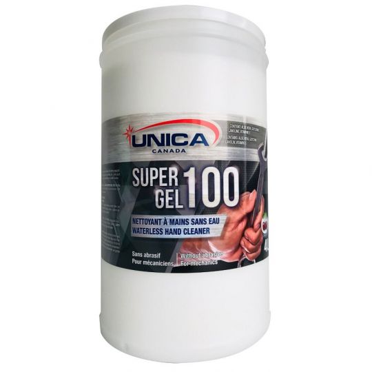 SUPERGEL 100, nettoyant à mains blanc sans abrasif